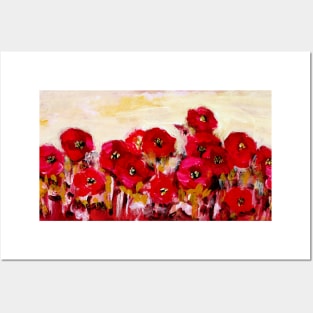 poppies Posters and Art